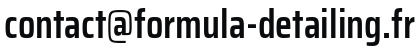 Adresse email Formula Detailing