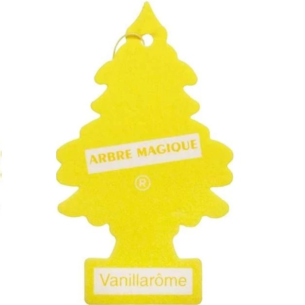 [AMVANILLE] Désodorisant voiture - Arbre magique vanille