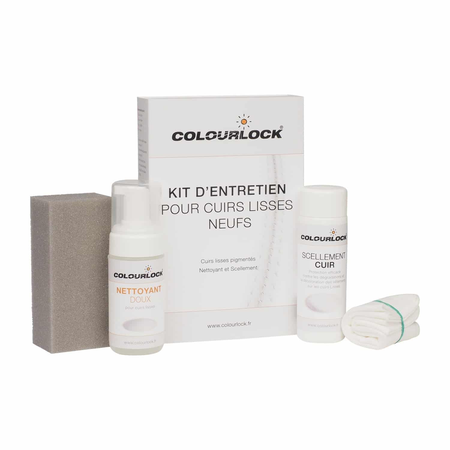 [11057] Kit d'entretien pour cuirs neufs - Colourlock (Nettoyant Doux)