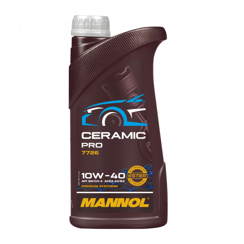 [MN7726-1] Mannol - Huile Moteur 10w40 Ceramic Pro (1 Litre)