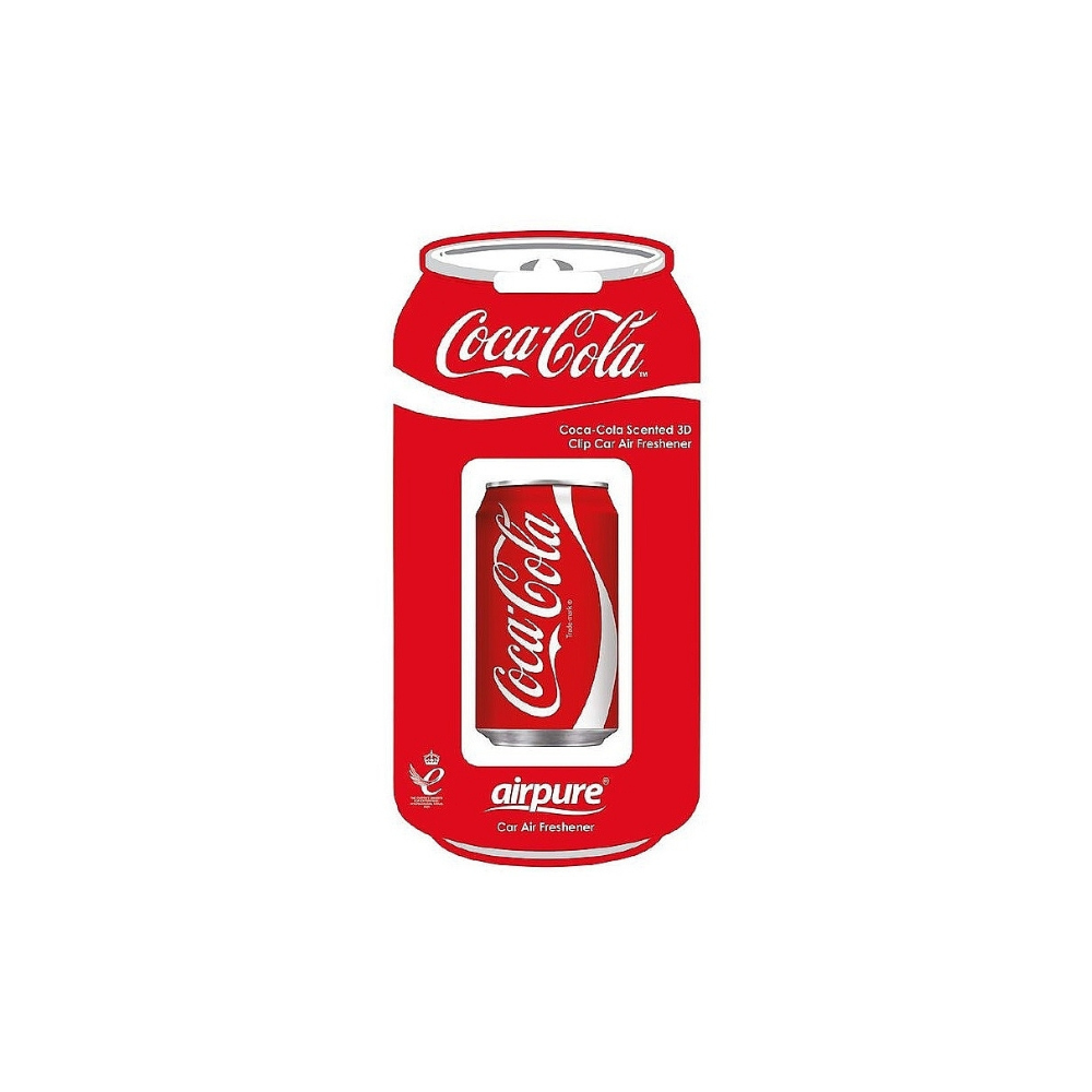 Désodorisant Coca Cola pour grille d'aération (Classique)