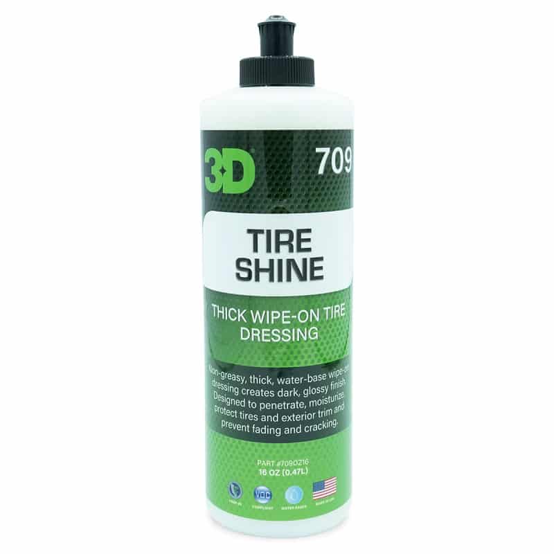 [709OZ16] Tire Shine - Finition ajustable 3D Car Care (473ml)
