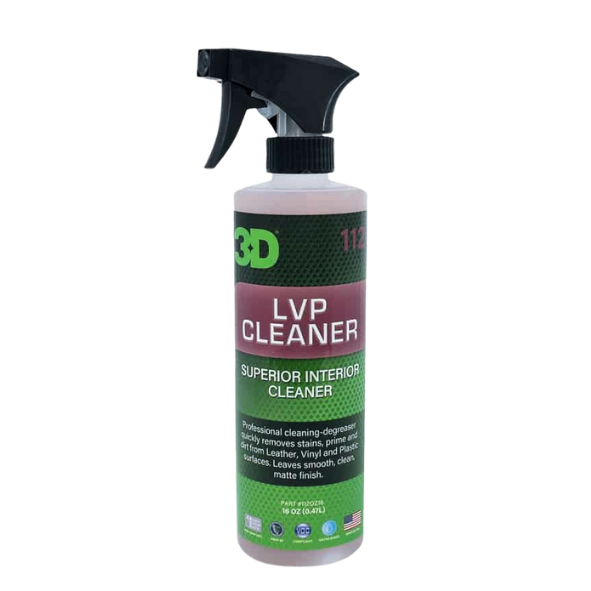 [112OZ16] LVP Cleaner - Nettoyant Polyvalent Intérieur - 3D Car Care (473ml)