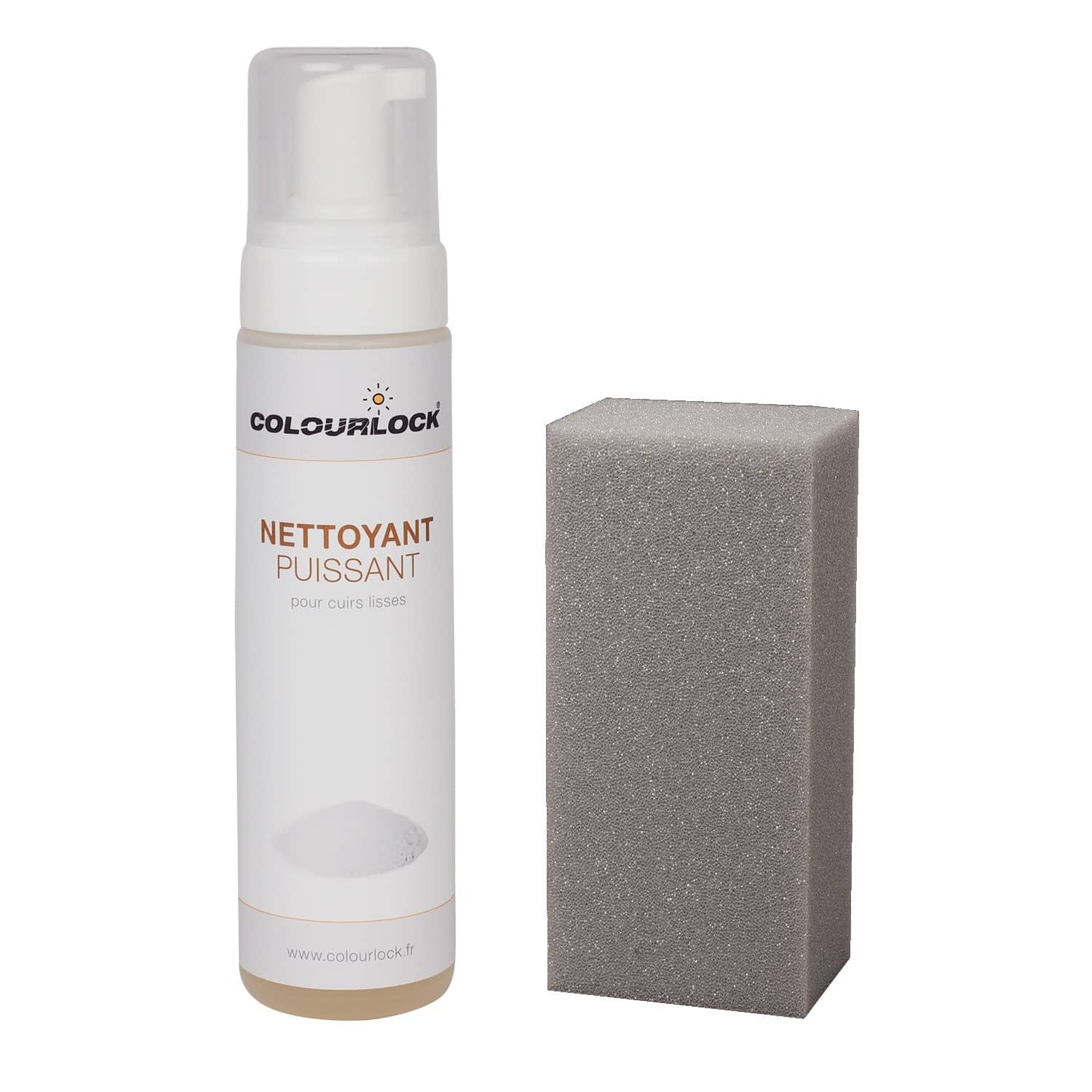 [11093] Nettoyant puissant pour cuir - Colourlock (Mousseur 200ml + éponge)