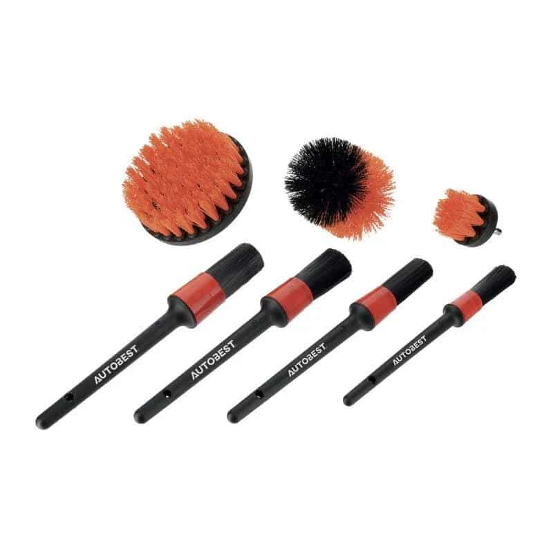Ensemble De Brosses De Détail, Brosses De Voiture, Brosse De