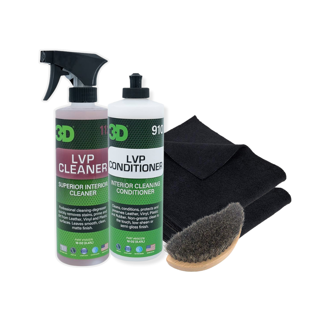 Kit de Nettoyage et d'entretien Cuir