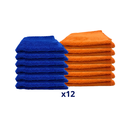 Lot de 12 Microfibres Double Face - Evo