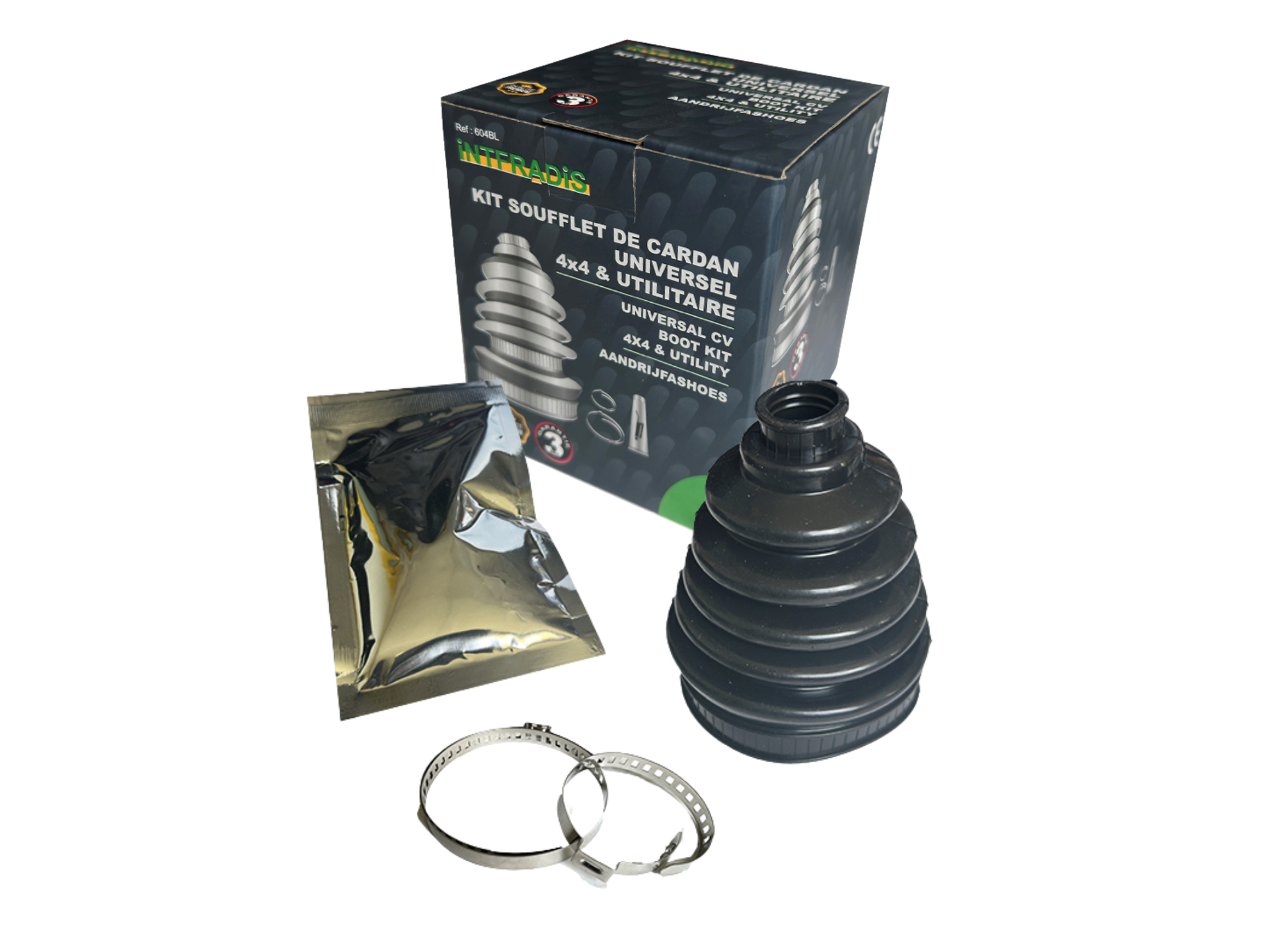 [604BL] Kit Soufflet de Cardan Universel 4x4 et Utilitaires- 95mm