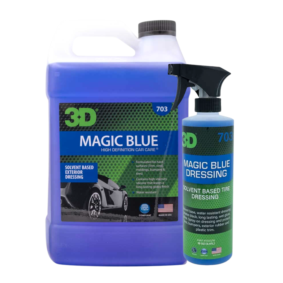 Magic Blue Dressing - Finition Brillante 3D Car Care