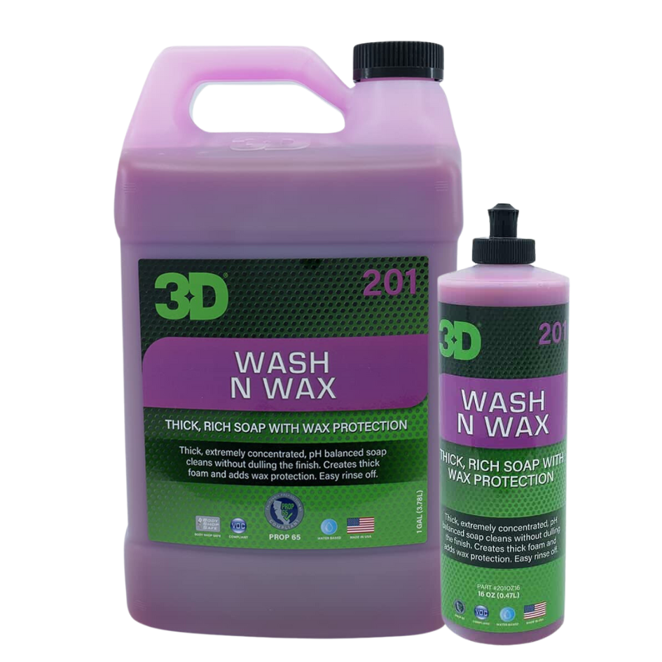 Wash N Wax - Shampoing Soft - 3D Car Care