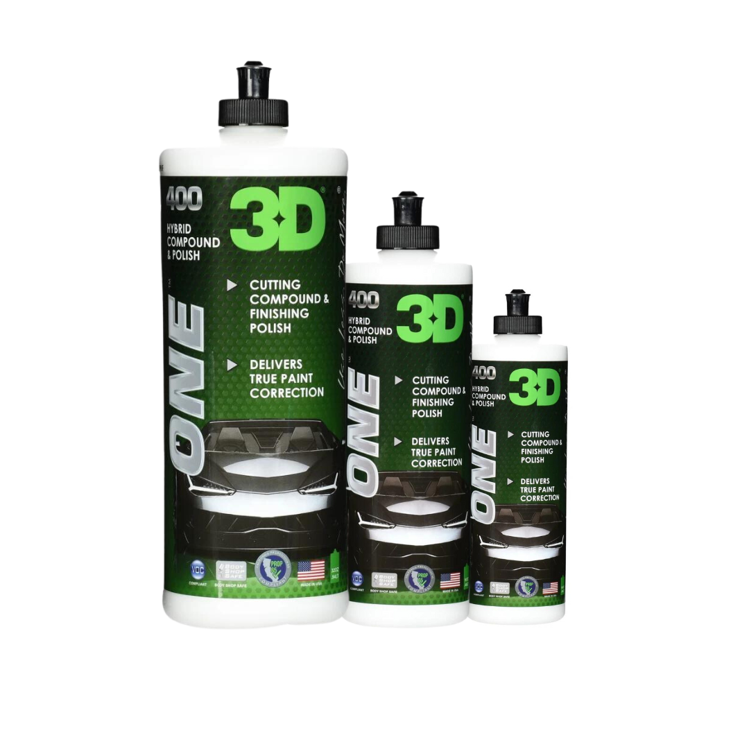 One Compound & Finishing Polish - 3D Car Care
