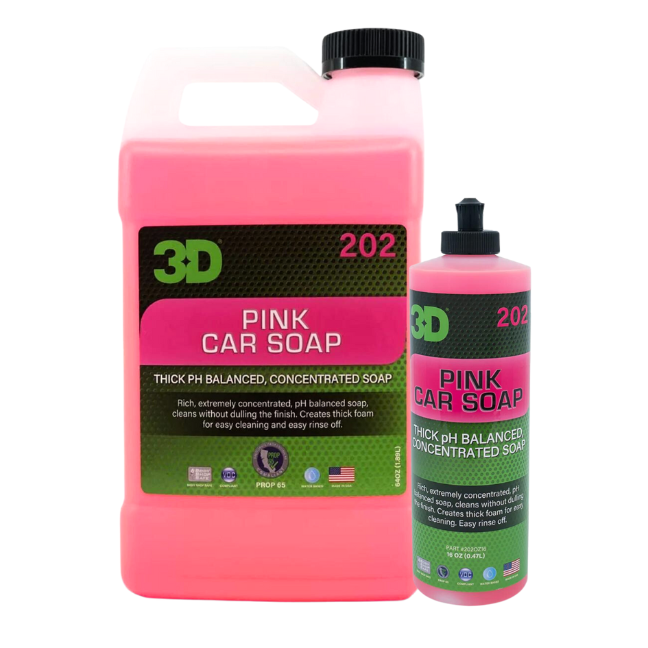 Pink Car Soap - Prélavage & lavage 3D Car Care