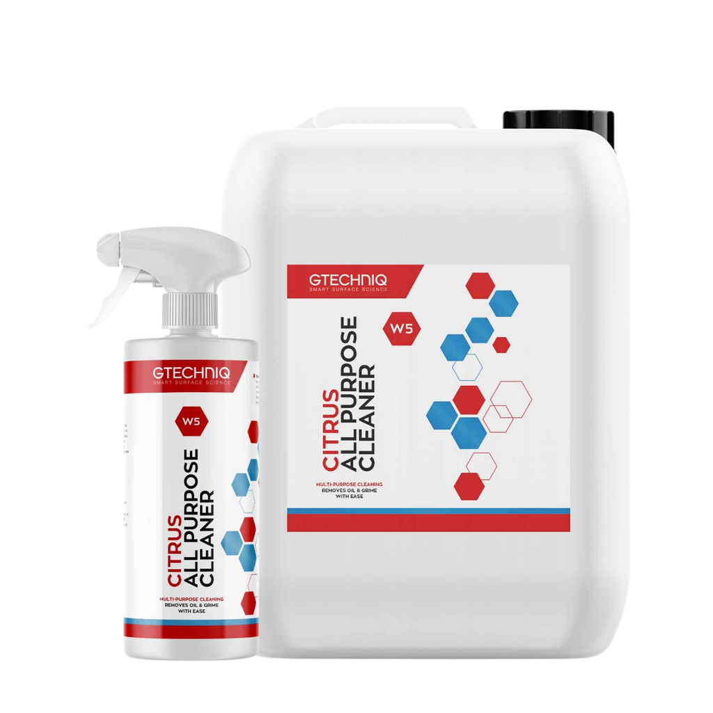 W5 Citrus All purpose cleaner Gtechniq Nettoyant multi surfaces Formula Detailing