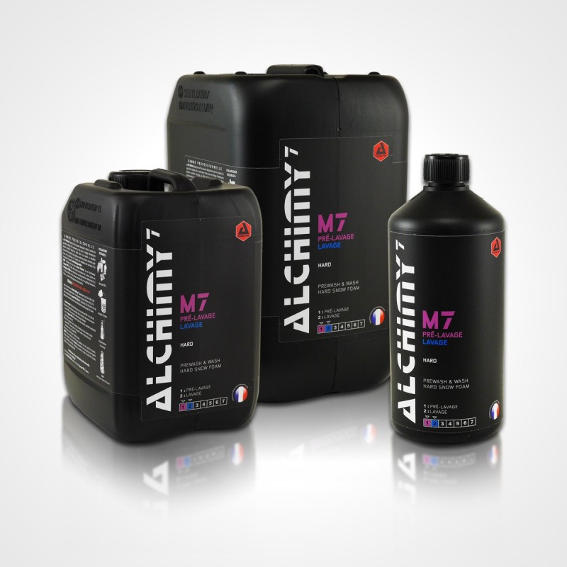 Prélavage - Lavage M7 - Alchimy7