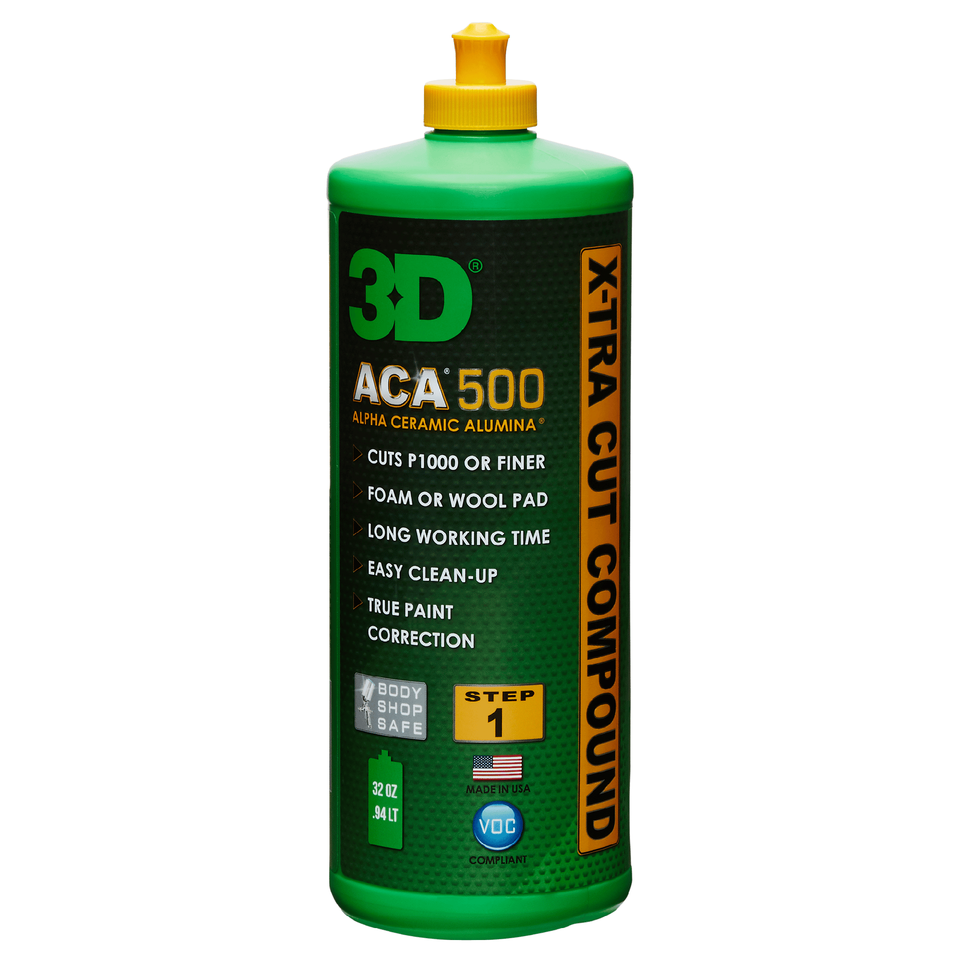 ACA 500 X-Tra Cut Compound - 3D Car Care