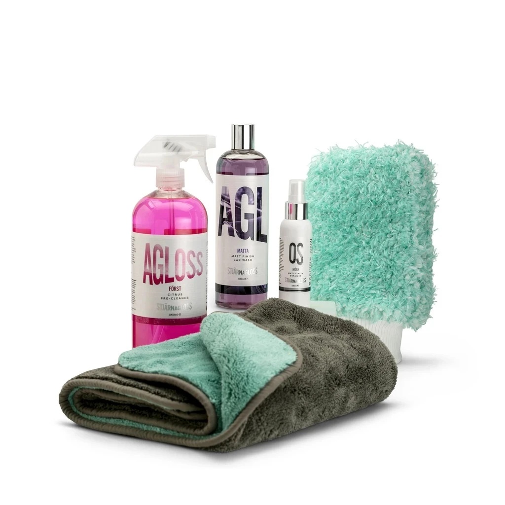 [PACK-STJ-MATE] Kit detailing pour peintures mates - Stjärnagloss Matt Wash